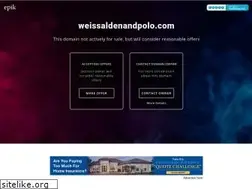 Sites similar to weissaldenandpolo.com