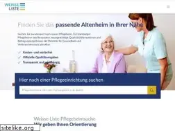 Sites similar to weisse-liste-pflege.de