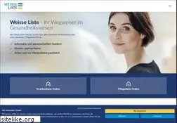 Sites similar to weisse-liste.de