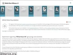 Sites similar to weisse-rose-stiftung.de