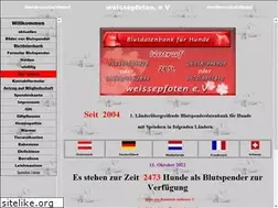 Sites similar to weissepfoten.de