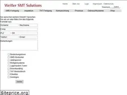Sites similar to weisser-smt-solutions.de