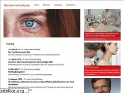 Sites similar to weisserhautkrebs.de