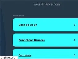 Sites similar to weissfinance.com