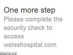 Sites similar to weisshospital.com