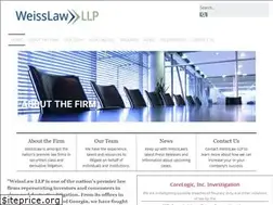 Sites similar to weisslawllp.com