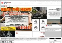 Sites similar to weisstoyota.com