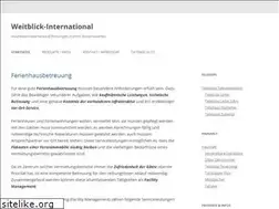Sites similar to weitblick-international.de