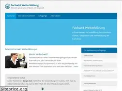 Sites similar to weiterbildung-fachwirt.de