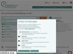 Sites similar to weiterbildung-mv.de