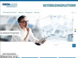 Sites similar to weiterbildung.rwth-aachen.de