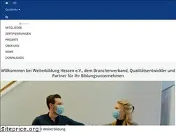 Sites similar to weiterbildunghessen.de