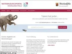 Sites similar to weiterbildungsportal.rlp.de