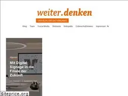 Sites similar to weiterdenken-blog.de