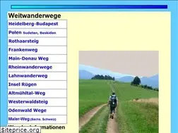 Sites similar to weitwanderungen.de