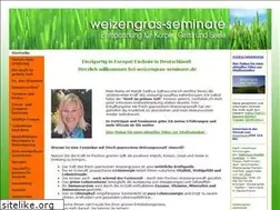 Sites similar to weizengras-seminare.de