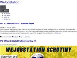 Sites similar to wejobstation.in