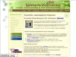 Sites similar to wekerlekozmetika.hu