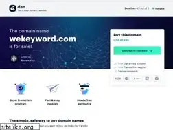 Sites similar to wekeyword.com