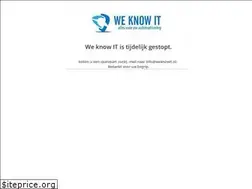 Sites similar to weknowit.nl