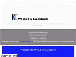 Sites similar to weknowlivestock.com
