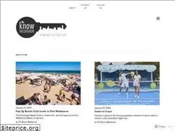 Sites similar to weknowmelbourne.com.au