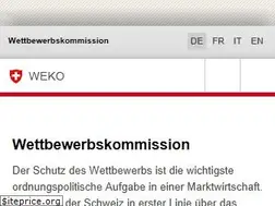 Sites similar to weko.admin.ch