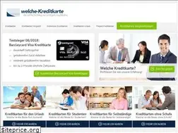Sites similar to welche-kreditkarte.info