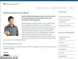 Sites similar to welchekreditkarte.net