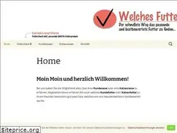 Sites similar to welchesfutter.de