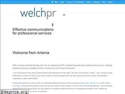 Sites similar to welchpr.co.uk