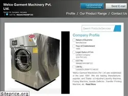 Sites similar to welcogarmentmachinery.com