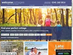 Sites similar to welcomecottages.com
