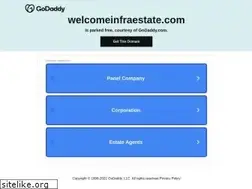 Sites similar to welcomeinfraestate.com