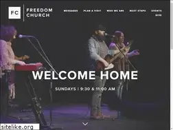 Sites similar to welcometofreedom.church