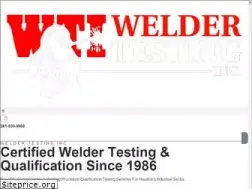 Sites similar to weldertesting.com