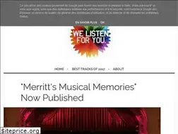 Sites similar to welistenforyou.blogspot.co.uk