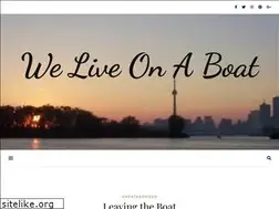 Sites similar to weliveonaboat.com