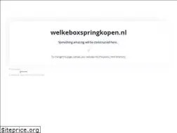 Sites similar to welkeboxspringkopen.nl