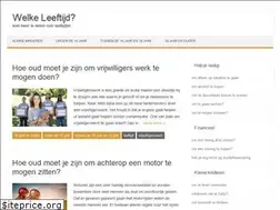 Sites similar to welkeleeftijd.nl