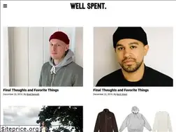 Sites similar to well-spent.com