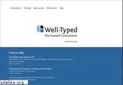 Sites similar to well-typed.com