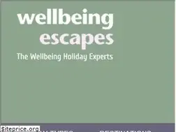 Sites similar to wellbeingescapes.com