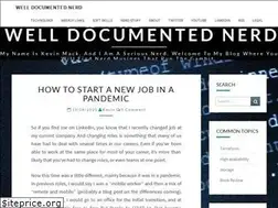 Sites similar to welldocumentednerd.com