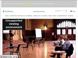 Sites similar to wellesley.edu