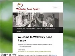 Sites similar to wellesleyfoodpantry.org
