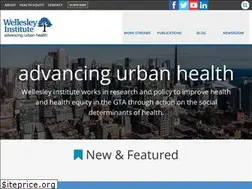 Sites similar to wellesleyinstitute.com