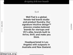 Sites similar to wellfed.co