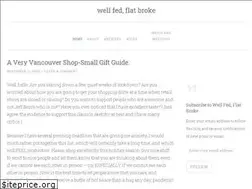 Sites similar to wellfedflatbroke.com