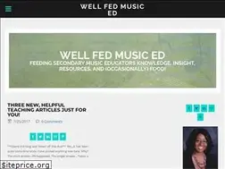 Sites similar to wellfedmusiced.weebly.com